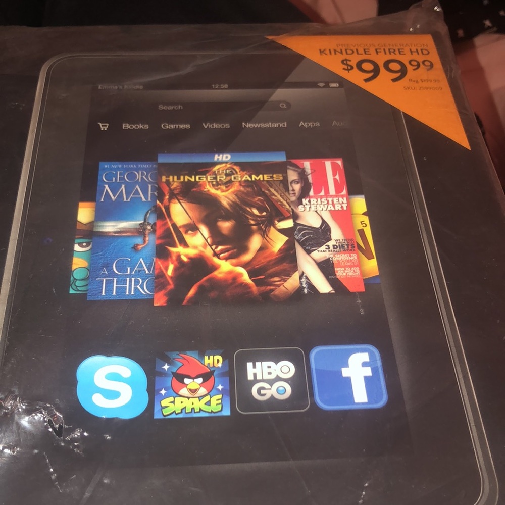 Brand New - 2012 Collectors - Kindle Fire HD